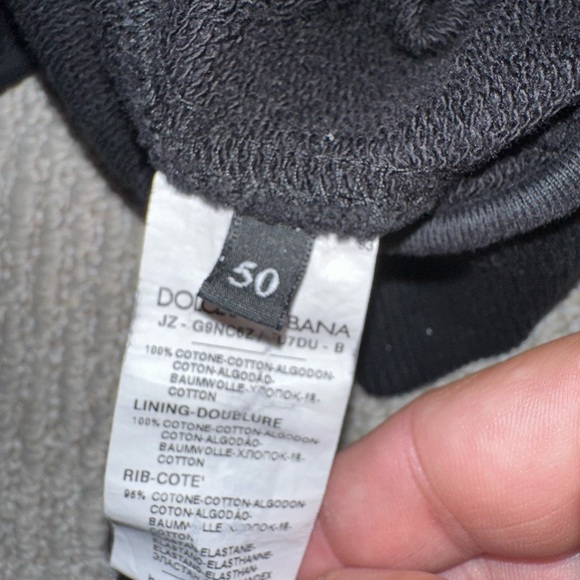 Dolce & Gabbana Black Hoodie for Men - Picture 4 of 4